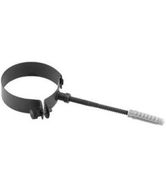 Stalen muurklem met tapeind - Diameter 80mm