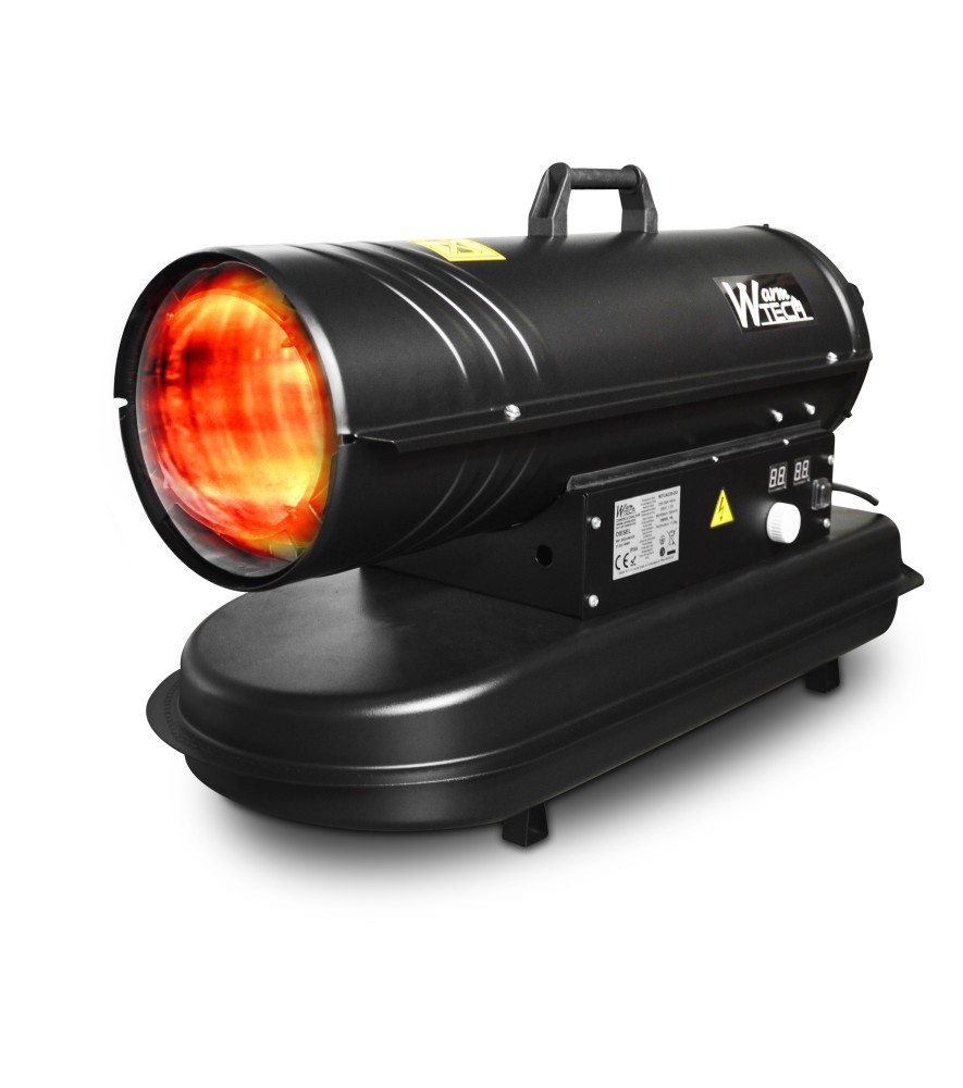 WARM TECH - 20 KW dieselwarmtekanon met thermostaat