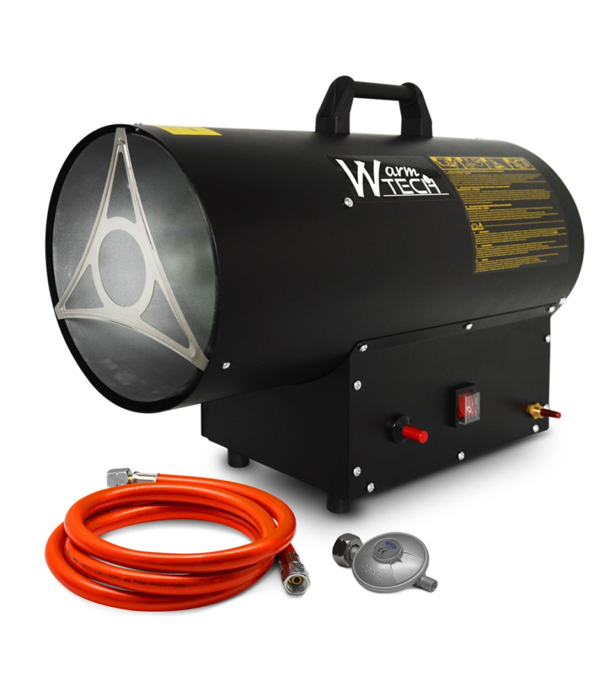 Gasheteluchtpistool 30 KW - 650mÂ³/H - Warm Tech