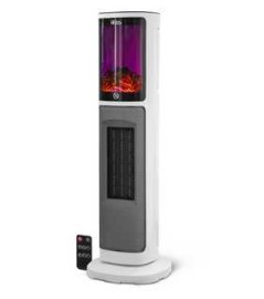 WARM TECH - 2000W keramische radiator met vlameffect