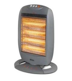 Chauffage halogène oscillant 1600W - Warmtech